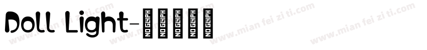 Doll Light字体转换